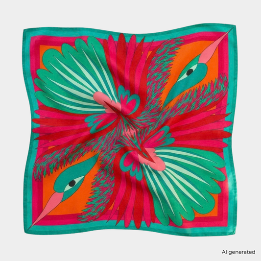 Carré 70 Carnaval - Émeraude