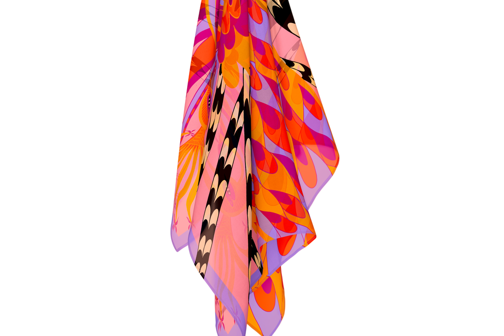 Carré 70 – L’Enchanteur Rose Poudre